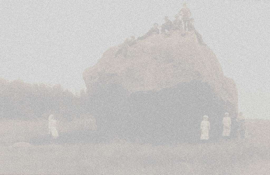 Giant erratic boulder, left by retreating glaciers, that sits out on Cape Hanhikivi